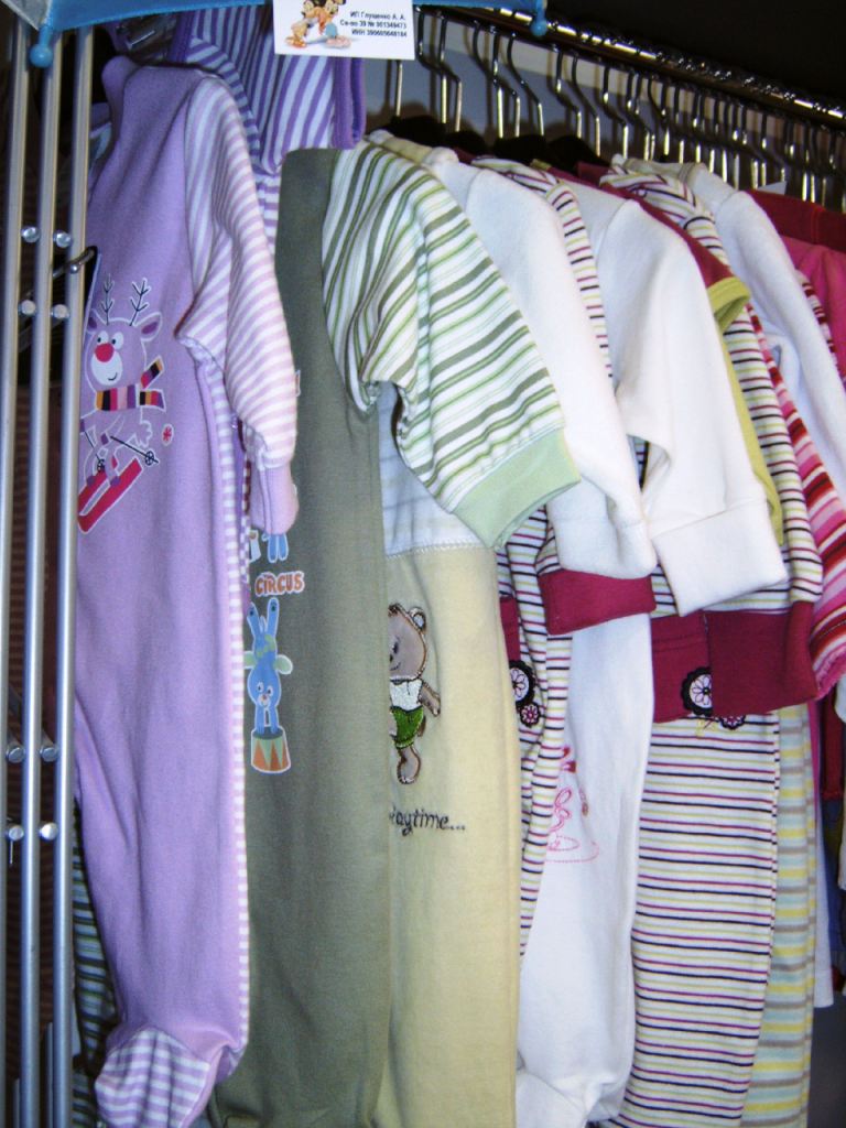 детская одежда для новорожденных